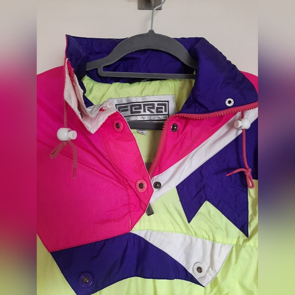 AMAZING neon 90's Ski Jacket - Picture 5 of 12